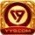 YY9 game logo gold red design YY9.com official app icon for download